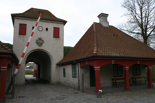 Entrance to "Kastellet", a fort on a stellar island