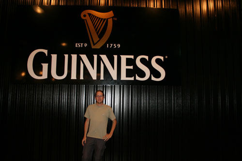 Me at Guinness Store House 