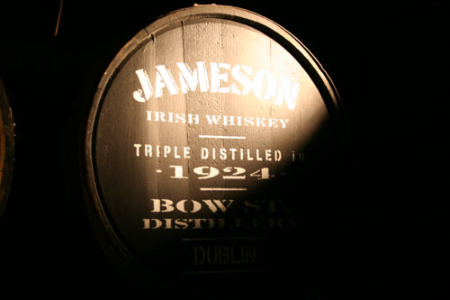 I visited the Jameson Distillery. Since that, I am now "Qualified Irish Whiskey Taster"!