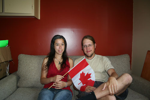 My-Linh hosted me in Quebec-City!