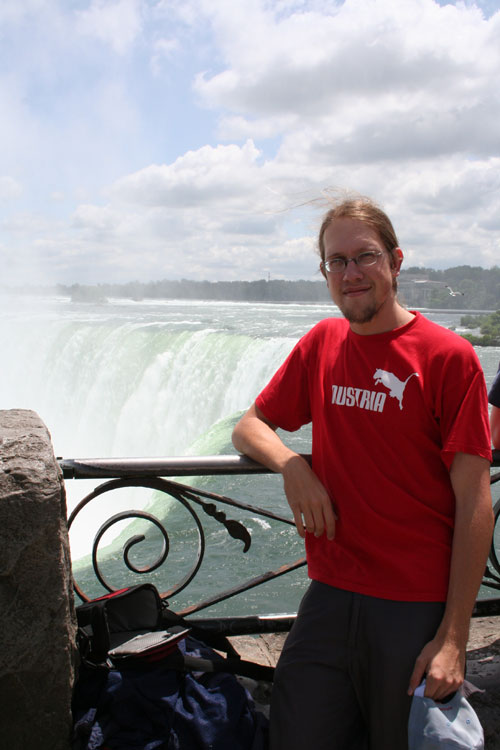 Me at the Niagara Falls