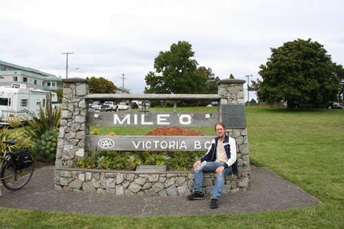 Mile Zero of the Trans Canadian highway