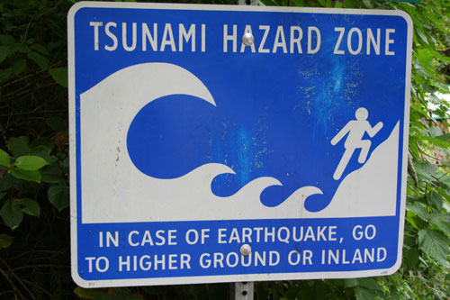 ... Tsunami Hazard Zone