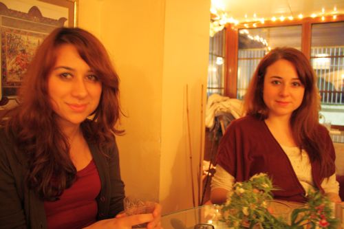 Esra and her sister Ela